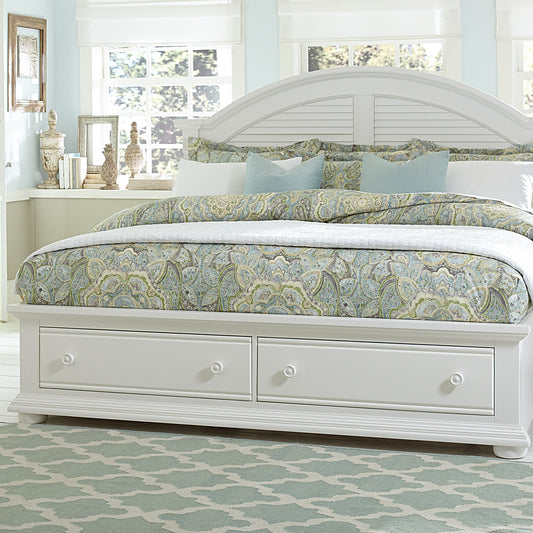 Summer House - King Storage Footboard - White