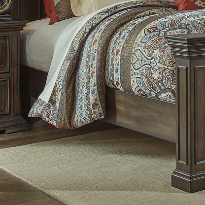 Big Valley - Panel Bed Rails - Brownstone