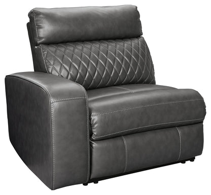 Samperstone - LAF Zero Wall Power Recliner - Gray