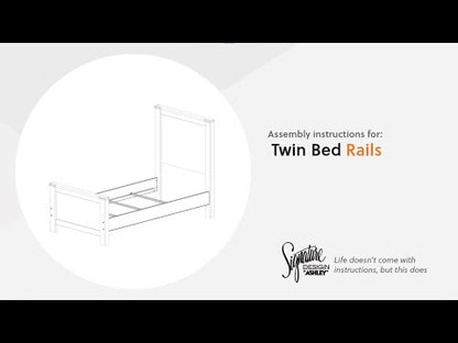 Trinell - Twin Panel Rails - Brown