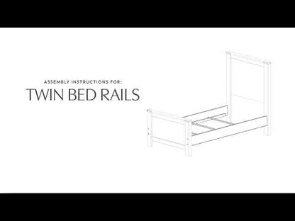 Trinell - Twin Panel Rails - Brown