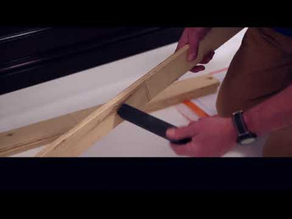 Alisdair - California King Sleigh Rails - Reddish Brown