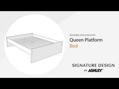 Onita - Twin Platform Bed Panels - White